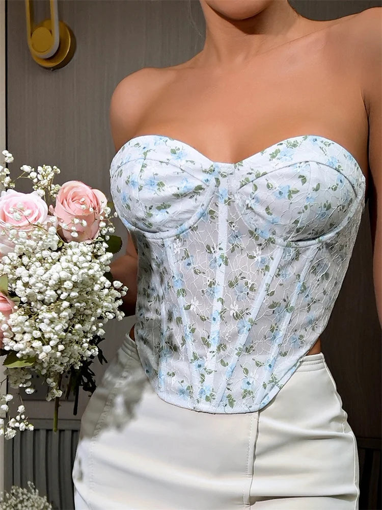 Corset Floreado