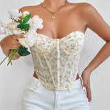 Corset Floreado