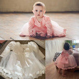 Vestido Bebé manga larga 3 meses a 2 años